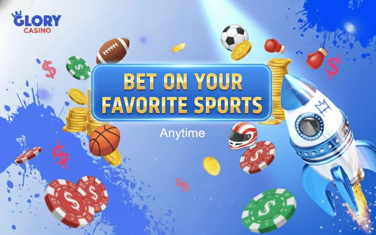 Bet on your favorite sports anytime at Glory Casino Bangladesh