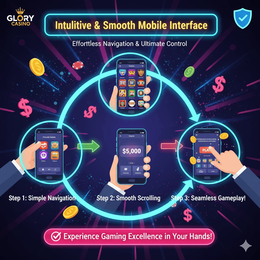 Intuitive and smooth mobile interface for easy navigation