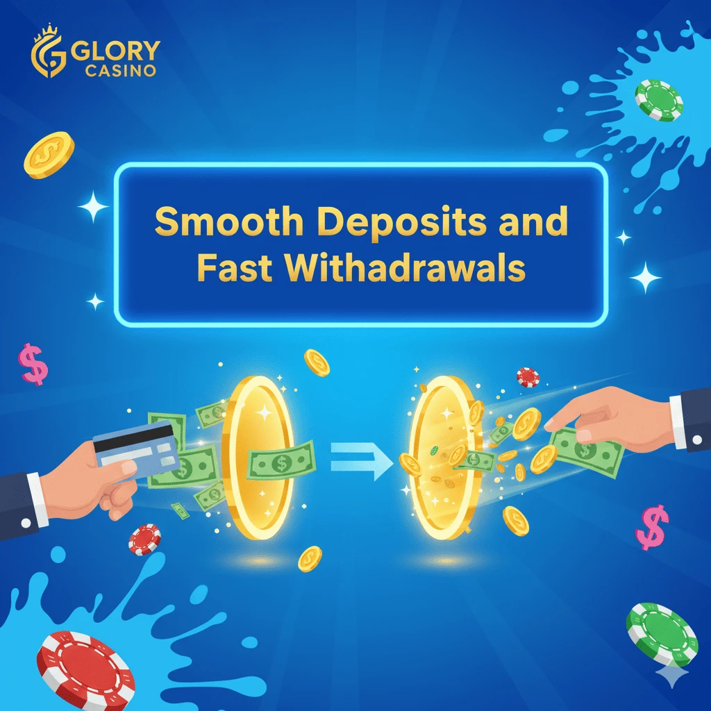Smooth deposits and fast withdrawals at Glory Casino Bangladesh