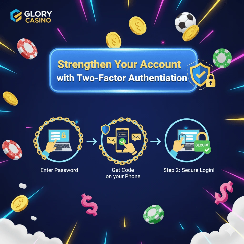 Strengthen your account with two-factor authentication at Glory Casino Bangladesh